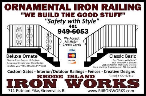 metal fabricators rhode island|custom iron works ri.